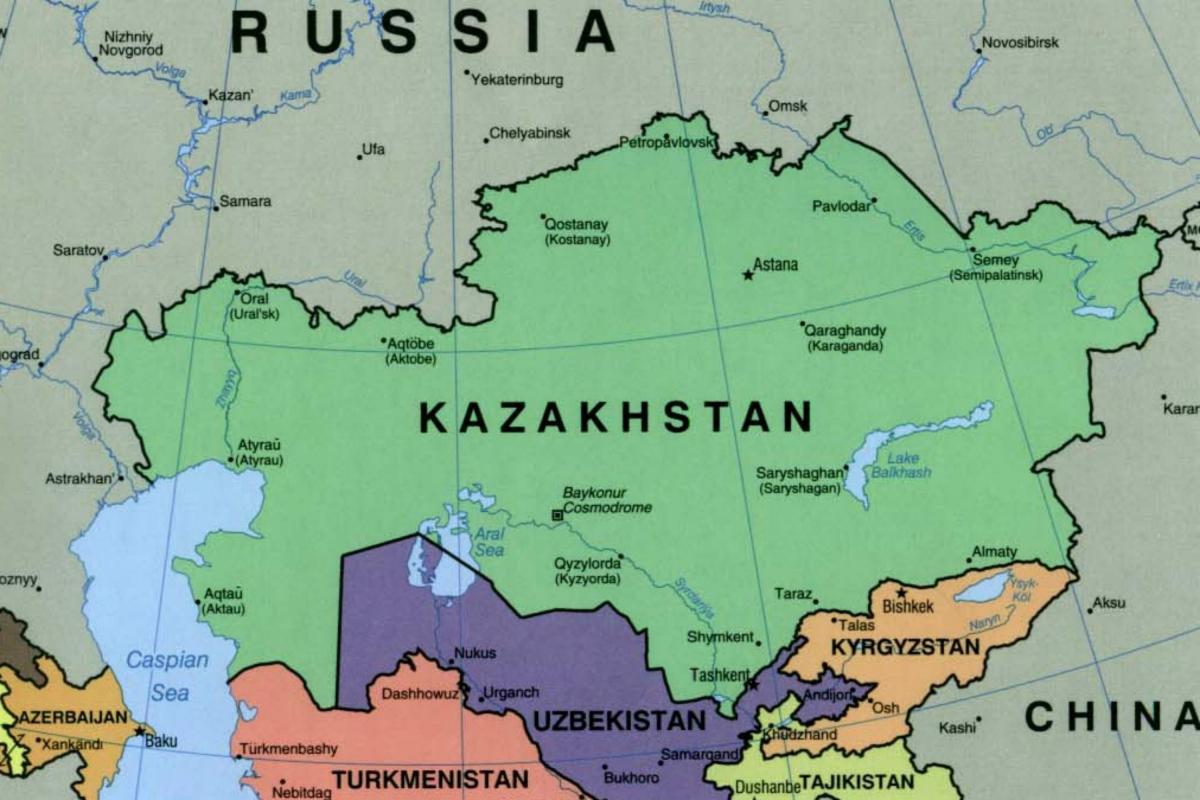 térkép almaty, Kazahsztán